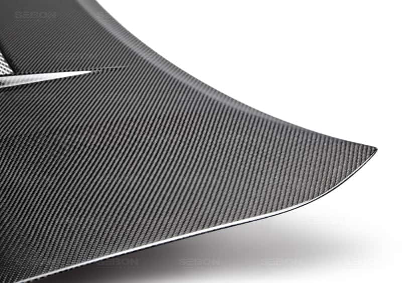Seibon — Seibon 14-15 Honda Civic 2dr VSII-Style Carbon Fiber Hood - view 17