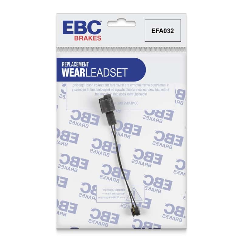 EBC — EBC 85-86 BMW 524 TD 2.4 TD (E28) Rear Wear Leads
DscBrkPadWrSnsr - view 2