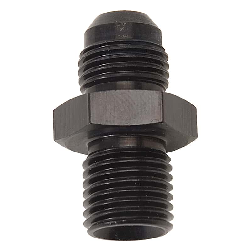 Russell — Russell Performance -6 AN Flare to 14mm x 1.5 Metric Thread Adapter (Black )
Adapter Fitting - view 2