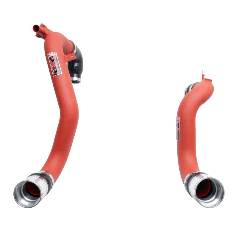 Injen — Injen 21-23 Ford Bronco L4-2.3L Turbo EcoBoost SES Intercooler Pipes Wrinkle Red - view 4