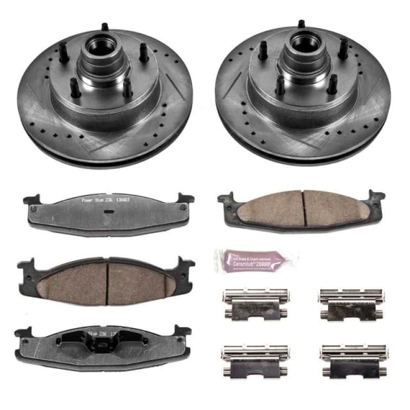 PowerStop — Power Stop 2003 Ford E-150 Front Z36 Truck & Tow Brake Kit - view 1