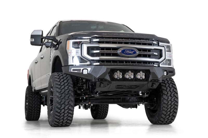 Addictive Desert Designs — Addictive Desert Designs 17-20 Ford Super Duty Bomber Front Bumper w/ Mounts For 3 Baja Designs LP6s
Bumper- Front
Bumpers - view 11