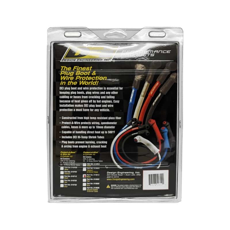 DEI — DEI Protect-A-Wire 8 Cylinder - Black
Wire Sleeve - view 3