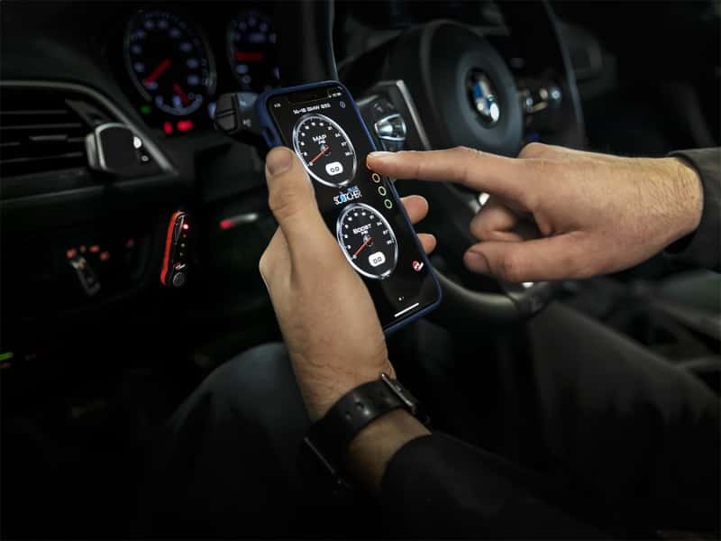 aFe — aFe Scorcher Bluetooth Power Module 15-19 BMW M2 Competition/M3/M4 (F80/82/83/87) L6-3.0L (tt) S55
Power Module - view 8