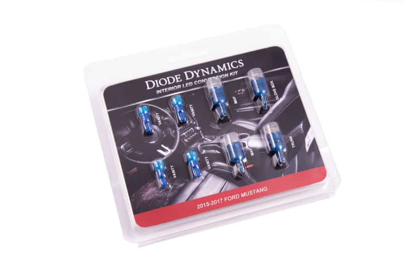 Diode Dynamics — Diode Dynamics Mustang Interior Light Kit 15-17 Mustang Stage 2 - Blue - view 1