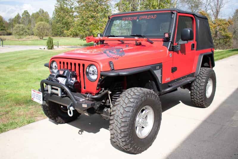 Fishbone Offroad — Fishbone Offroad 97-06 Jeep Wrangler TJ Hi- Lift Jack Mount - view 7
