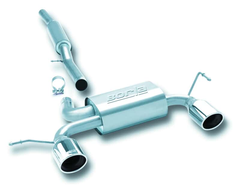 Borla — Borla 01-06 Audi TT Quattro 1.8T 225HP MT AWD 2dr Single Split Rear Exit SS Catback Exhaust
Cat-Back System
ExhstSysKt - view 4