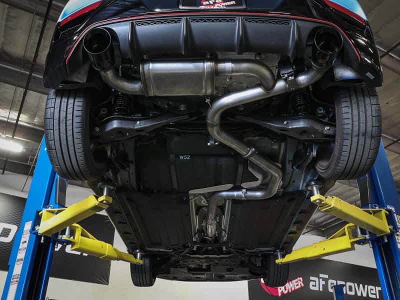 aFe — aFe Power Cat Back Exhaust - 19-20 Hyundai Veloster N L4-2.0L (t)
Cat-Back Exhaust - view 6