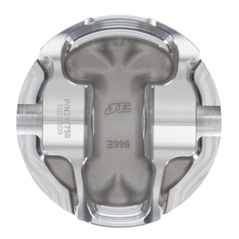 JE Pistons — JE Pistons Honda F20C1 89mm Bore -18.4cc Dome 8.5:1 CR Piston Kit (Set of 4 Pistons) - view 3