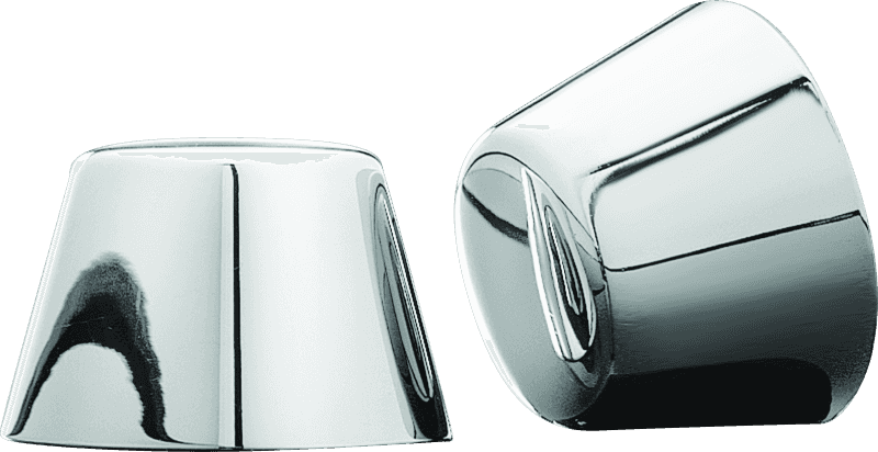 Kuryakyn — Kuryakyn Front Axle Nut Caps Chrome - view 1