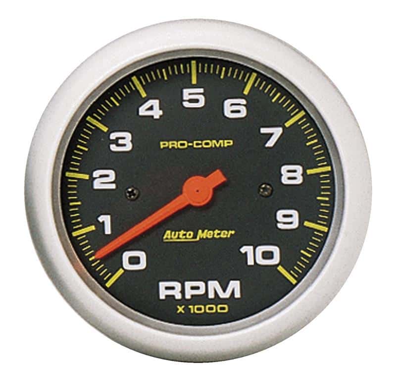 AutoMeter — Autometer 3 3/8in Pro-Comp In-Dash 10000 RPM Tachometer
3-3/8" TACH, 10,000 - view 2