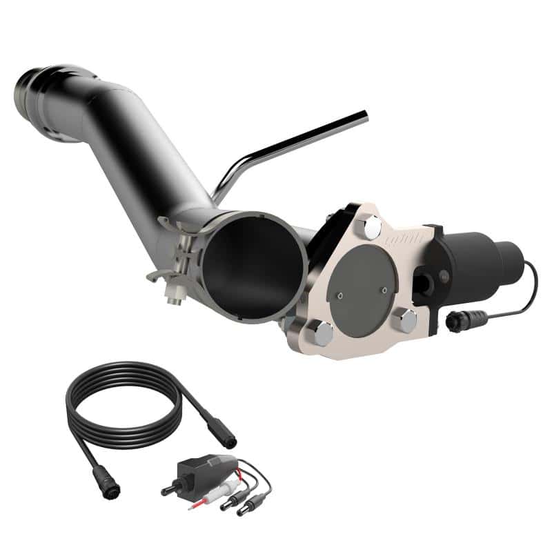 QTP — 2014-2018 Chevrolet Silverado & GMC Sierra 1500 QTP Aggressor Cutout Pipe - view 4