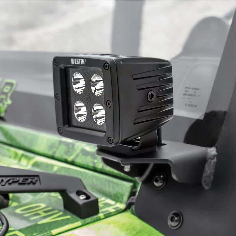 Westin — Westin LED Auxiliary Light 3.2in x 3.0in Spot w/5W Cree - Black
Exterior LED - view 4