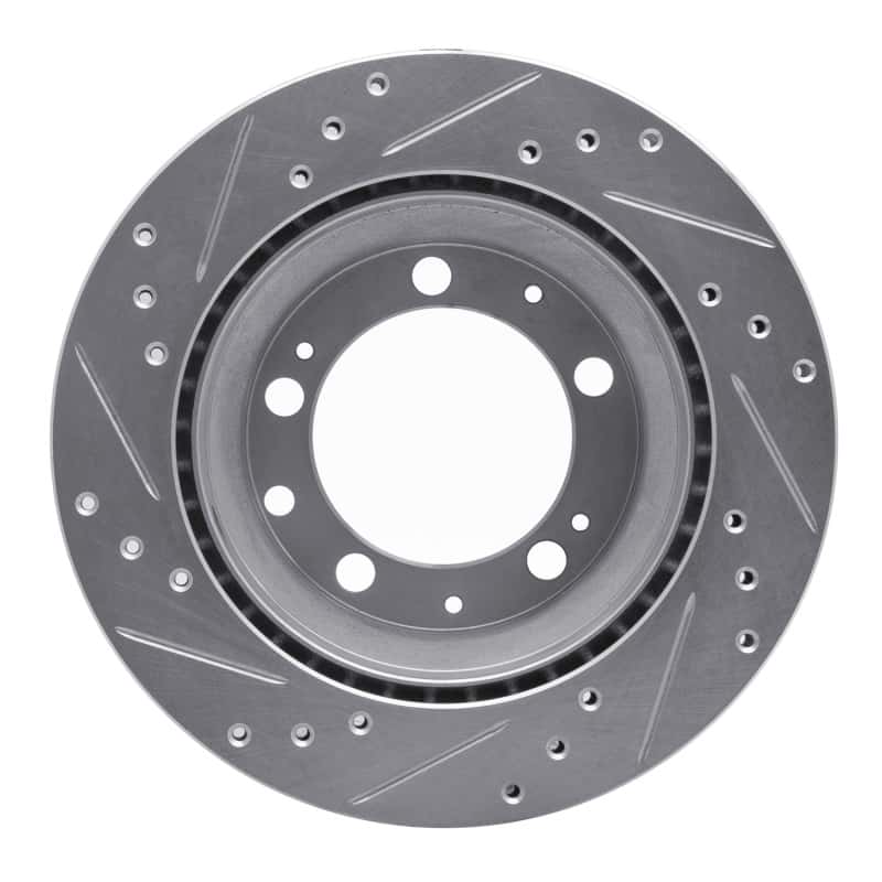 R1 Concepts — R1 87-89 Porsche 944 Except Turbo Rear Right Drilled & Slotted Silver Brake Rotor
R1 Brake Rotor Drill - view 5