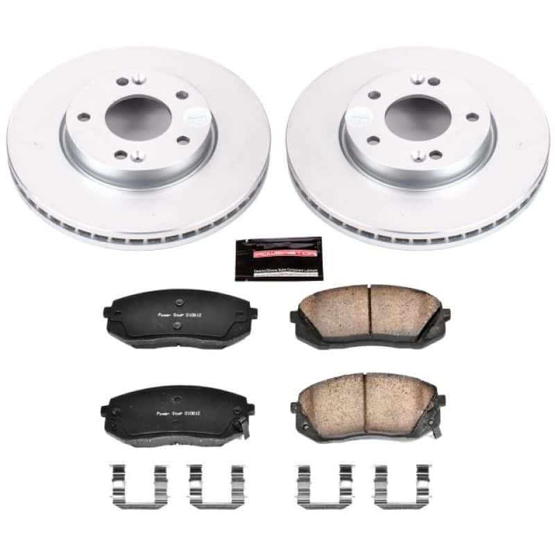 PowerStop — Power Stop 07-10 Kia Rondo Front Z17 Evolution Geomet Coated Brake Kit - view 1