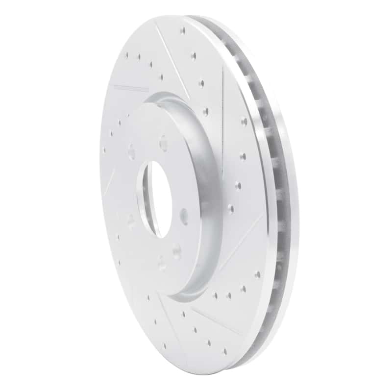 R1 Concepts — R1 14-19 Buick CASCADA Front Right Drilled & Slotted Silver Brake Rotor
R1 Brake Rotor Drill - view 2