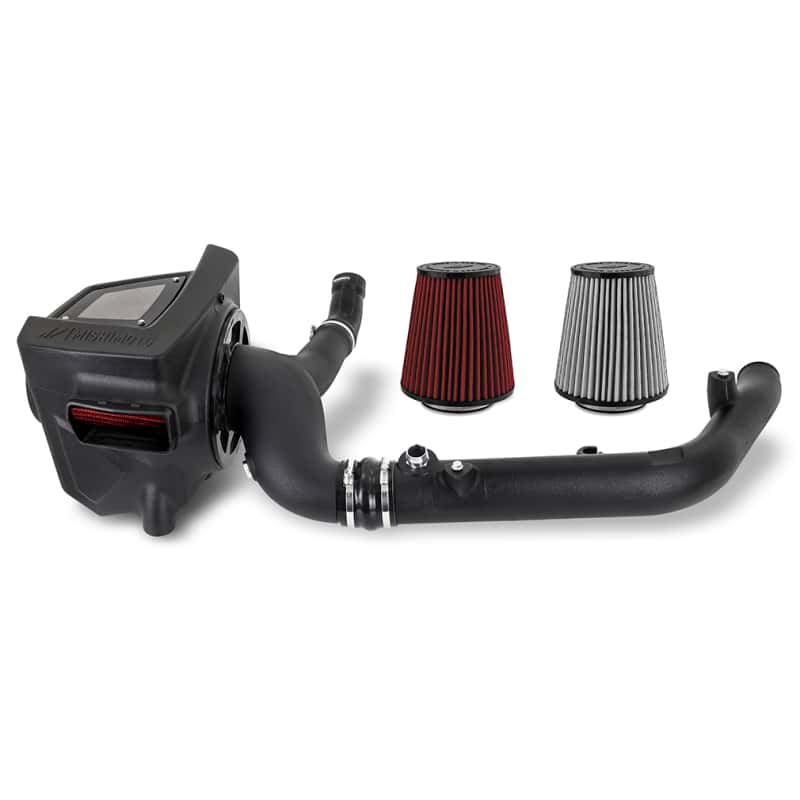 Mishimoto — Mishimoto 2021+ Ford Bronco 2.7L Performance Air Intake w/ Oiled Filter
Air Intake - view 1
