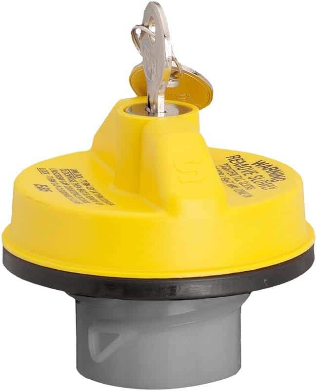 Gates — Gates 11-20 Dodge Grand Caravan (3.6L V6) Flex Fuel Regular Locking Fuel Cap - Yellow - view 1