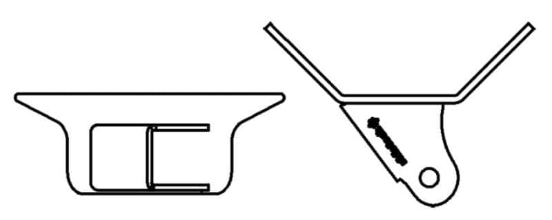 Ridetech — Ridetech Tri Link Wing Bracket Assembly Left
Tri Link Frame Bkt. - view 2