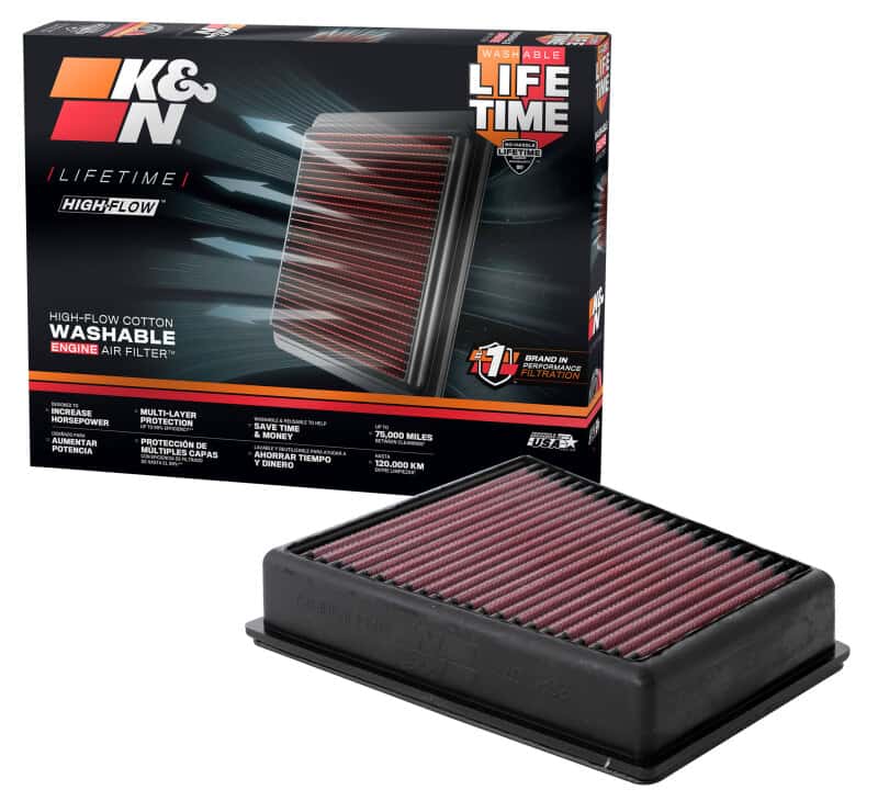 K&N Engineering — K&N 20-21 Buick Encore GX L3-1.2L F/I Replacement Drop In Air Filter
Air Filter - view 4
