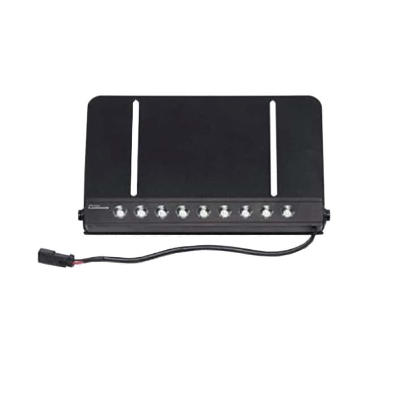 Putco — Putco 07-18 Jeep Wrangler - License Plate Frame w/ 10in Luminix Light Bar 3600LM
LicensePltHardware - view 4