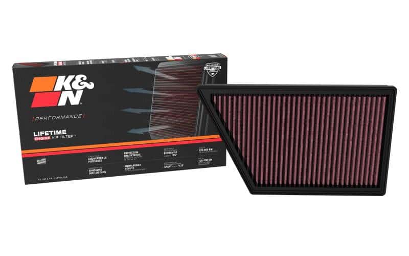 K&N Engineering — K&N 23-24 Ford Ranger/Everest 2.0L L4 Diesel  Drop-In Air Filter
Air Filter - view 4