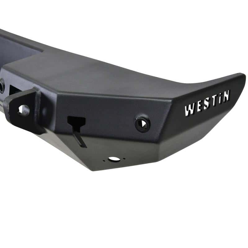 Westin — Westin 18-19 Jeep Wrangler JL WJ2 Rear Bumper w/ Sensors (Excl. Wrangler JK) - Textured Black
Bumper- Rear
Bumper-Rear - view 7
