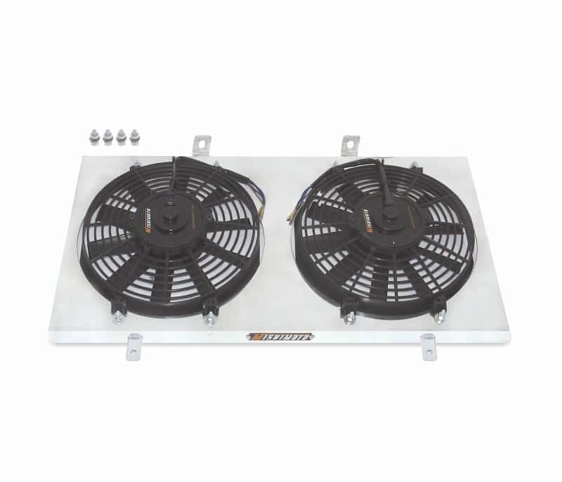 Mishimoto — Mishimoto 00-05 Nissan Sentra SE-R Vspec Aluminum Fan Shroud Kit
Cooling Fan Assembly - view 2