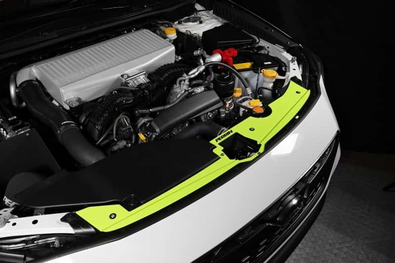 Perrin Performance — PERRIN 22-25 Subaru WRX Radiator Shroud - Neon Yellow - view 6