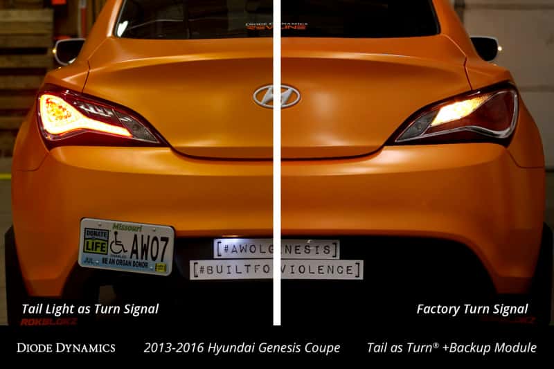 Diode Dynamics — Diode Dynamics 13-16 Hyundai Genesis Coupe Tail as Turn +Backup Module (USDM) Module Only - view 4