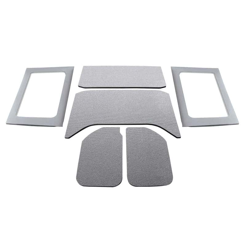 DEI — DEI 11-18 Jeep Wrangler JK 4-Door Boom Mat Complete Headliner Kit - 6 Piece - Gray
Sound Dampening Kit - view 2