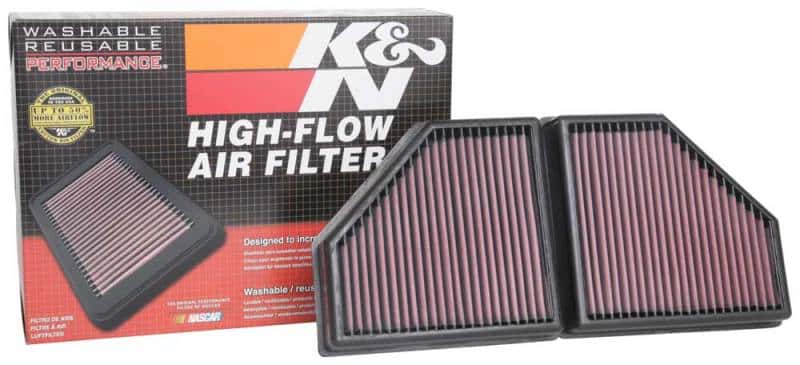 K&N Engineering — K&N 16-19 BMW 750i L6-4.4L F/I Replacement Drop In Air Filter
Replacement Air Filt
Air Filter - view 4