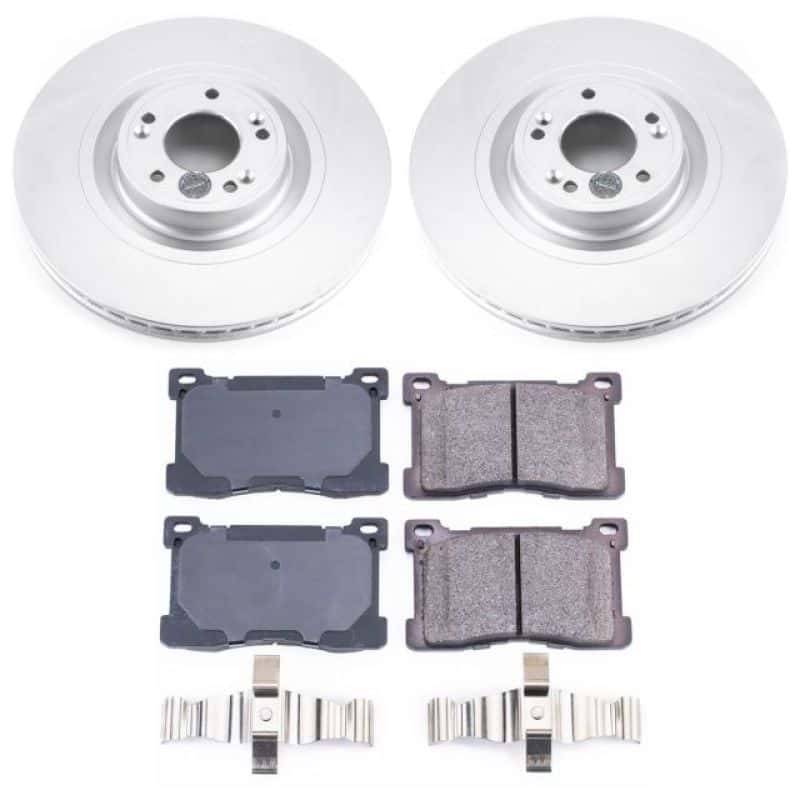 PowerStop — Power Stop 12-16 Hyundai Equus Front Z17 Evolution Geomet Coated Brake Kit - view 1