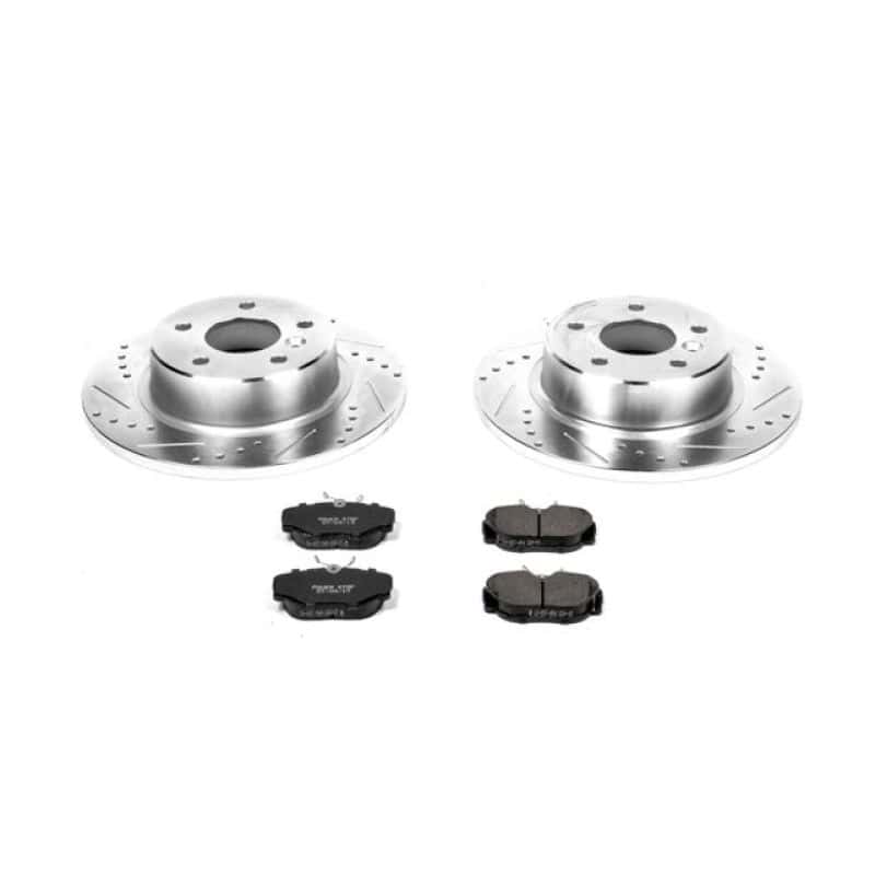 PowerStop — Power Stop 99-04 Land Rover Discovery Rear Z23 Evolution Sport Brake Kit - view 1