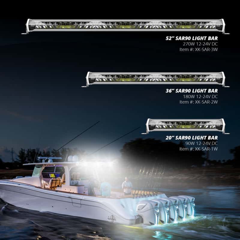 XKGLOW — XK Glow White Housing SAR Light Bar - Emergency Search and Rescue Light 36In - view 2