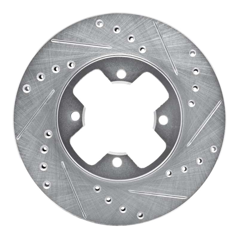 R1 Concepts — R1 79-83 Nissan 280ZX Front Right Drilled & Slotted Silver Brake Rotor
R1 Brake Rotor Drill - view 1