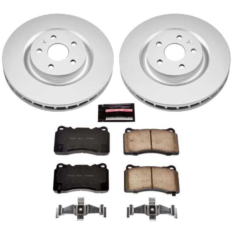 PowerStop — Power Stop 12-13 Buick Regal Front Z17 Evolution Geomet Coated Brake Kit - view 1