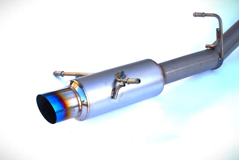 Invidia — Invidia 02-07 WRX/STi 80mm Full Titanium Cat-back Exhaust - view 2