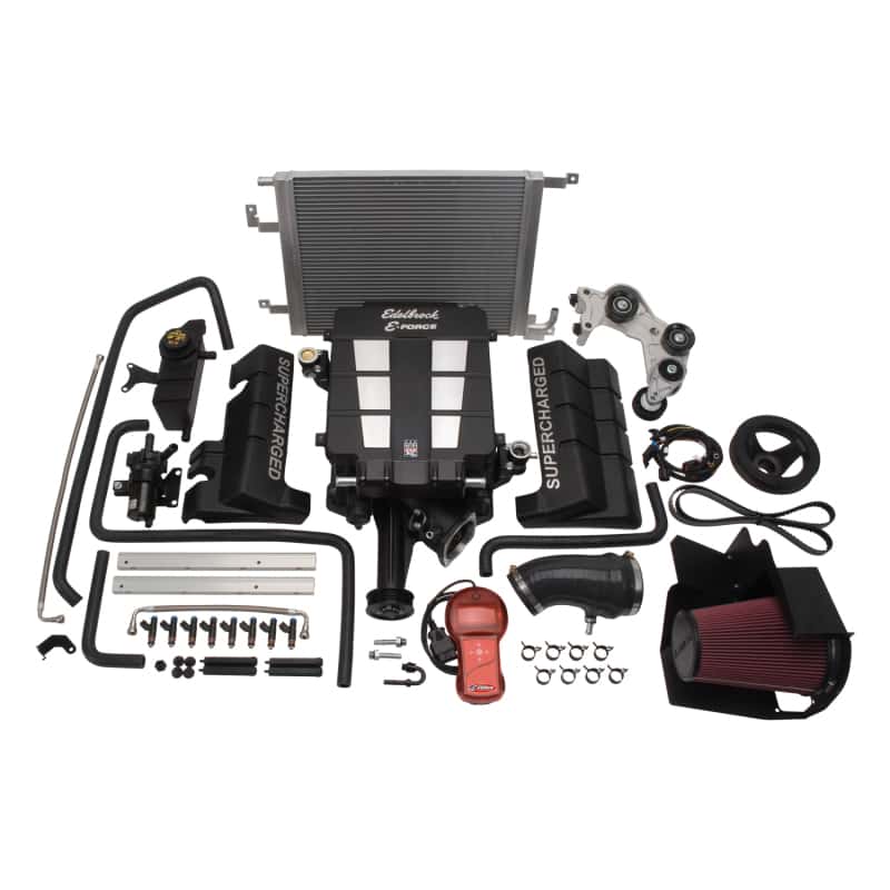 Edelbrock — Edelbrock Supercharger Stage 1 - Street Kit 2009-2010 Chrysler Lx and Lc 5 7L Hemi w/ Tuner
SUPERCHARGER - view 3