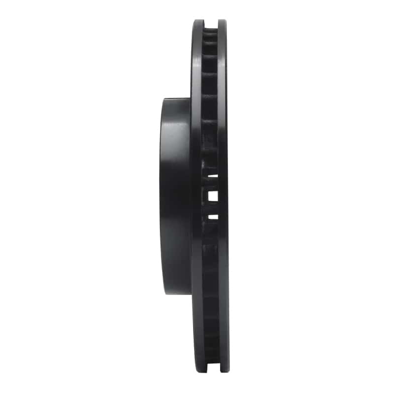R1 Concepts — R1 1995-2004 Ford CONTOUR Front Left Drilled & Slotted Black Brake Rotor
R1 Brake Rotor Drill - view 3