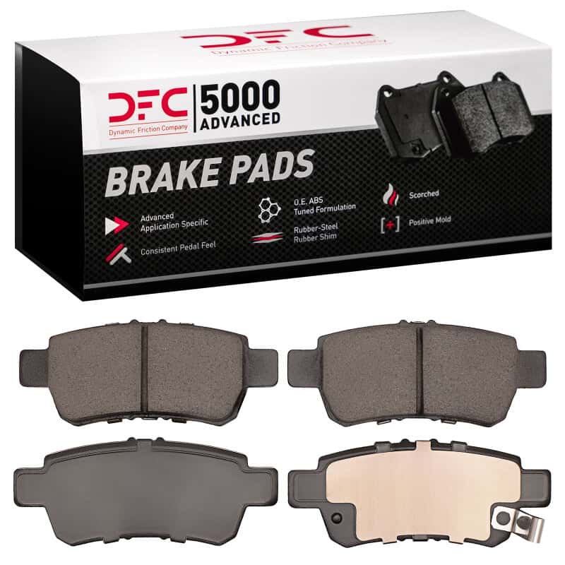 DFC — DFC 05-10 Honda Odyssey Rear 5000 Advanced Ceramic Brake Pads
DFC Brake Pad Set - view 1