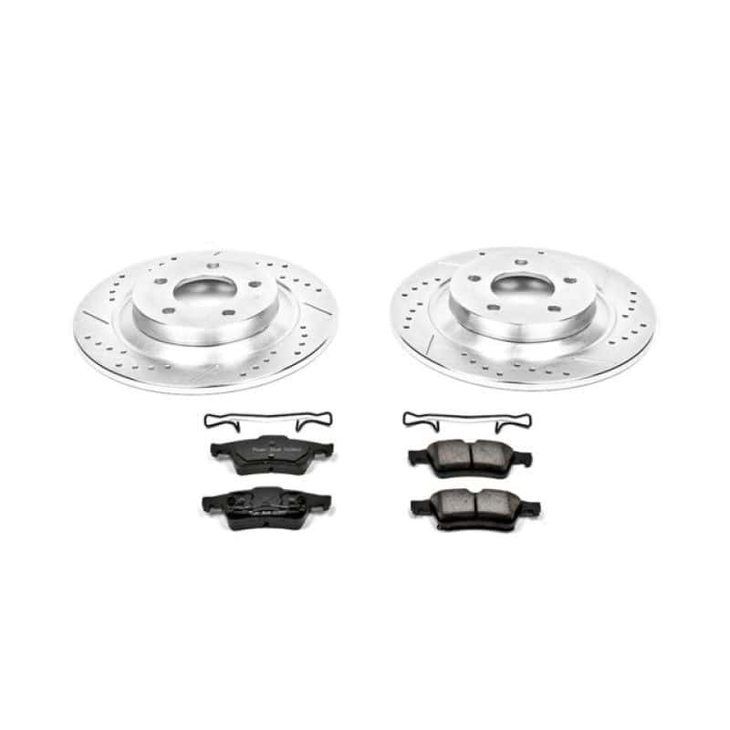 PowerStop — Power Stop 06-07 Mazda 5 Rear Z23 Evolution Sport Brake Kit - view 1