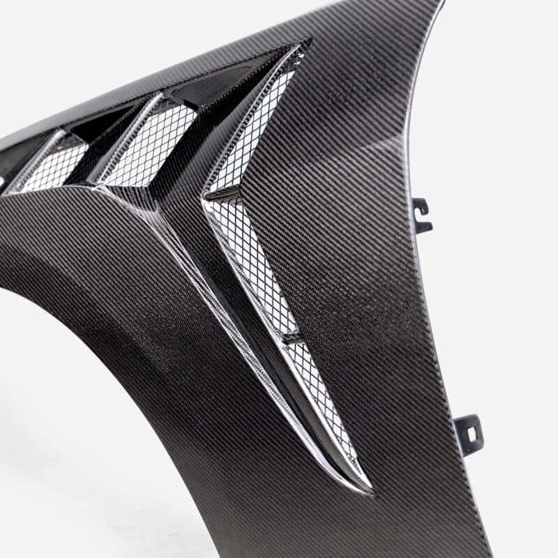 Anderson Composites — Anderson Composites 2024 Ford Mustang Type-GTD Carbon Fiber Fenders - view 4