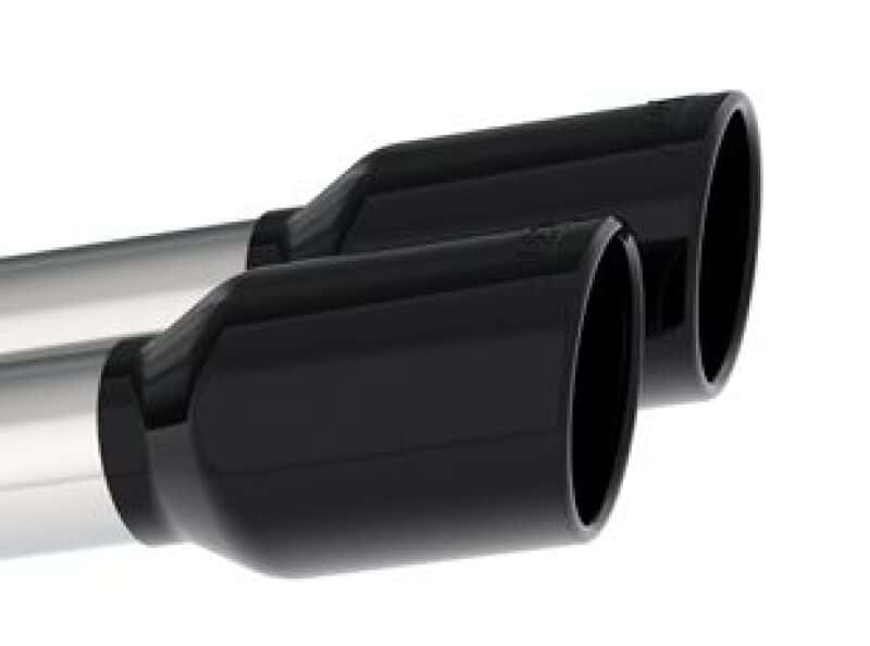 Borla — Borla 2020 Chevrolet Corvette C8 6.2L S-Type Exhaust System Dual Round Rolled A/C Black Chrome Tips
Cat-Back System - view 3