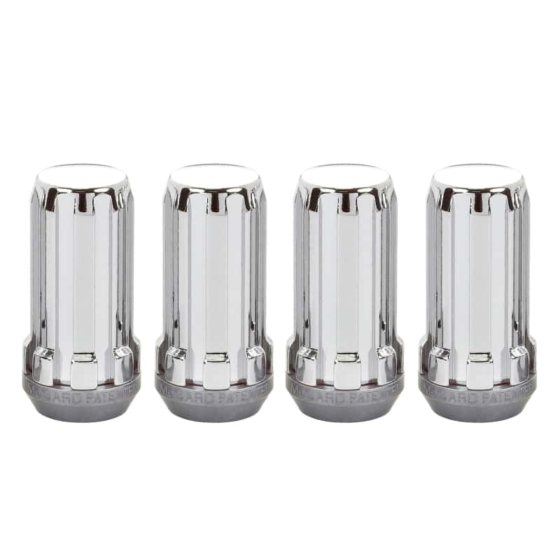 McGard — McGard SplineDrive Lug Nut (Cone Seat) M14X1.5 / 1.935in. Length (4-Pack) - Chrome (Req. Tool) - view 4