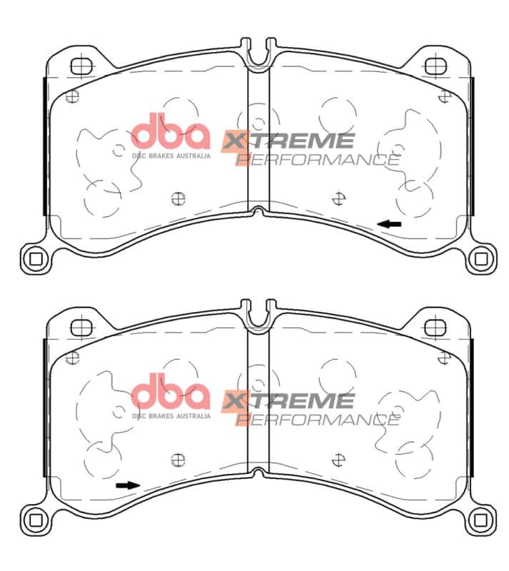 DBA — DBA 19-21 Audi e-tron Quattro w/400mm Front Rotor) Front XP Performance Brake Pads
Brake Pad - view 2