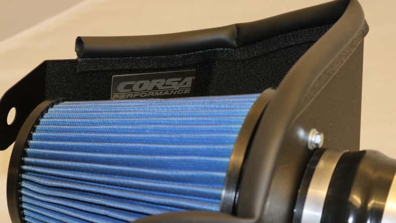 CORSA Performance — Corsa Apex 1518 Ford F-150 5.0L DryTech Metal Intake System
Air Intake - view 3
