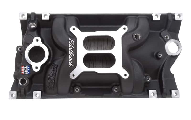 Edelbrock — Edelbrock Manifold Performer Eps SB Chevy Vortec Black Finish
MANIFOLD - view 1