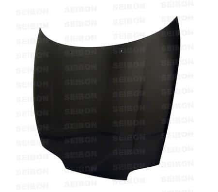 Seibon — Seibon 93-98 Toyota Supra (JZA80L) OEM-Style Carbon Fiber Hood - view 3