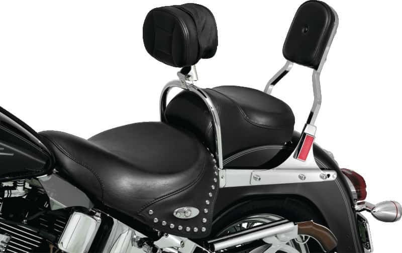 Kuryakyn — Kuryakyn Driver Backrest Most Softail Models Chrome - view 2